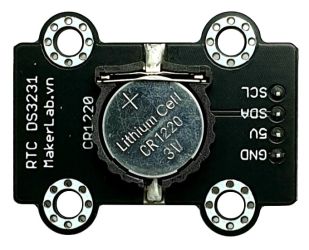 MKL-M09 RTC DS3231 real time clock module back
